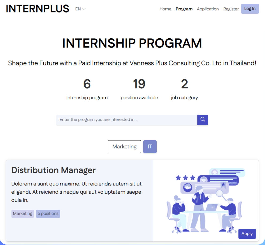 B2B Internship Management SaaS